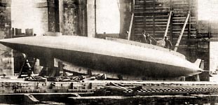 le Gymnote, first electrical submarine, France