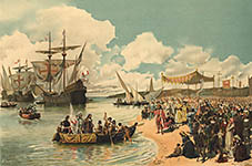 Vasco da Gama's depart for India