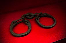 handcuffs, Scheepvaartmuseum, Amsterdam