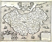 Abraham Ortelius' map of Utopia