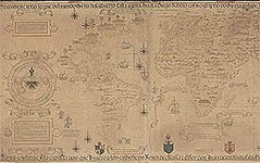 Diogo Ribeiro, World Map, 1529